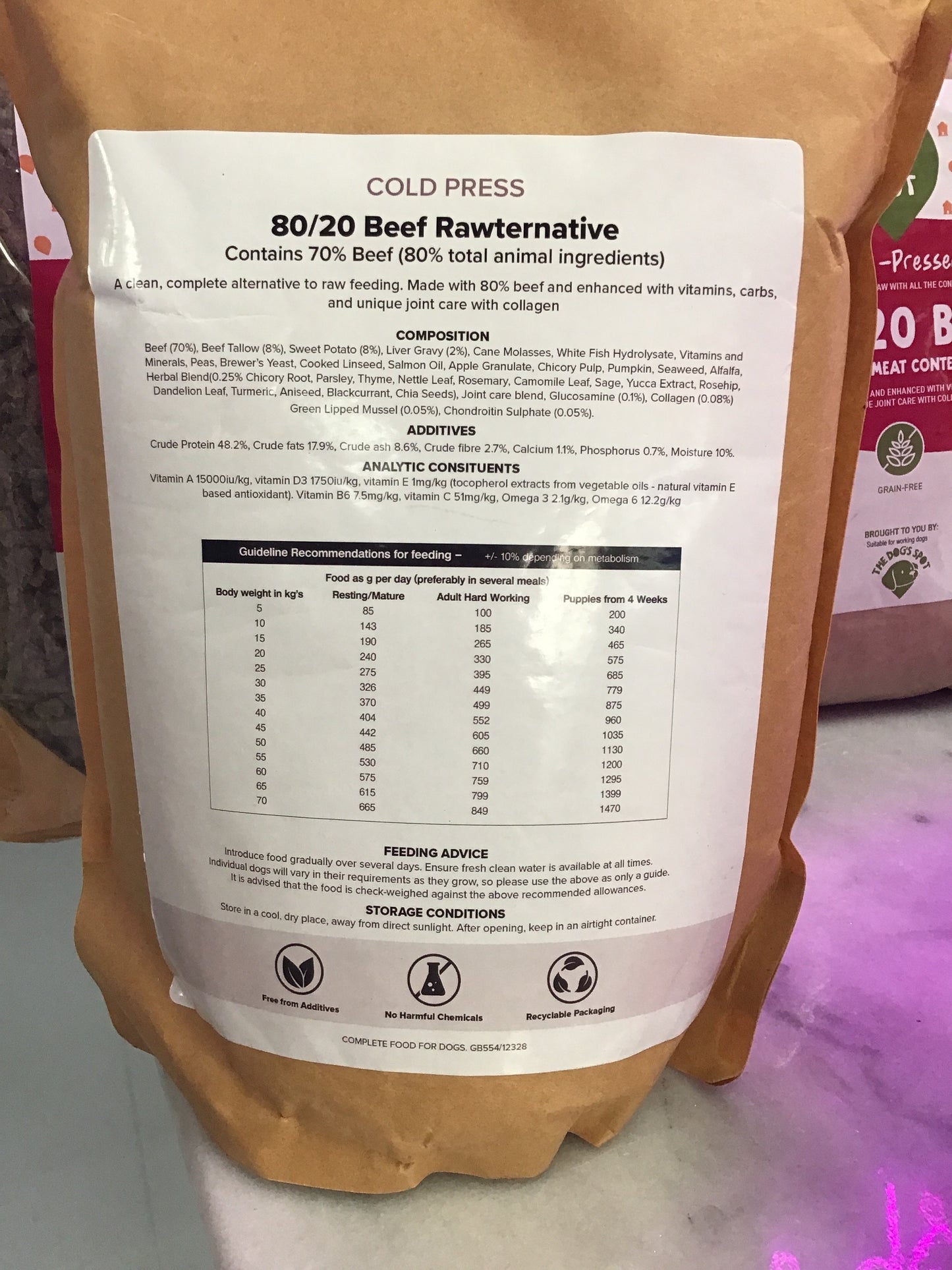 Hits the Spot 80/20 Beef Cold-Pressed