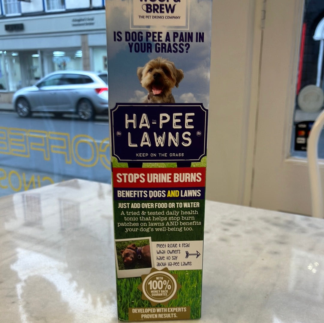 Woof & Brew Ha-Pee Lawns
