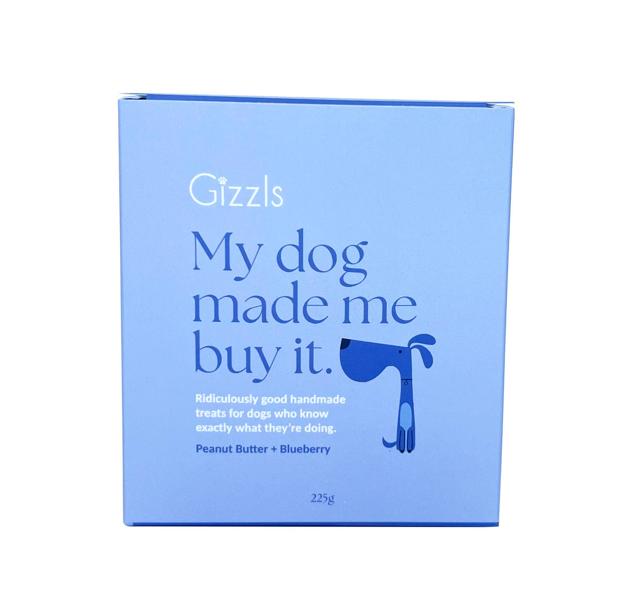 Gizzl's My Dog Made Me Buy It – Peanut Butter & Blueberry Dog Treat