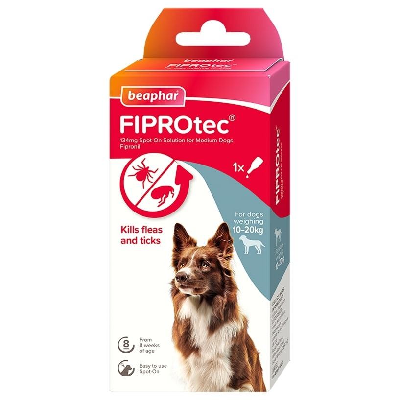 Beaphar FIPROtec spot-on flea treatment