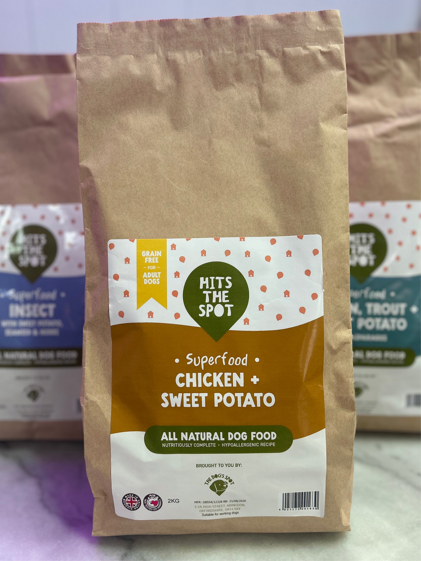 Hits the Spot Chicken & Sweet Potato Superfood Kibble