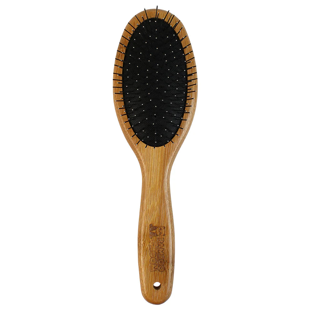 Bamboo Groom Oval Pin Brush