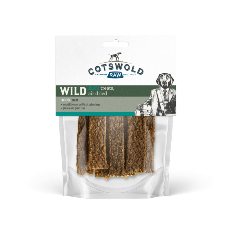 Cotswold Raw Air dried 100% duck treats
