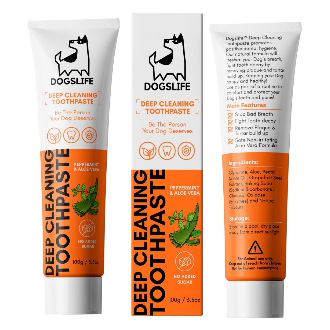 Dogslife Dog Peppermint & Aloe Vera Toothpaste