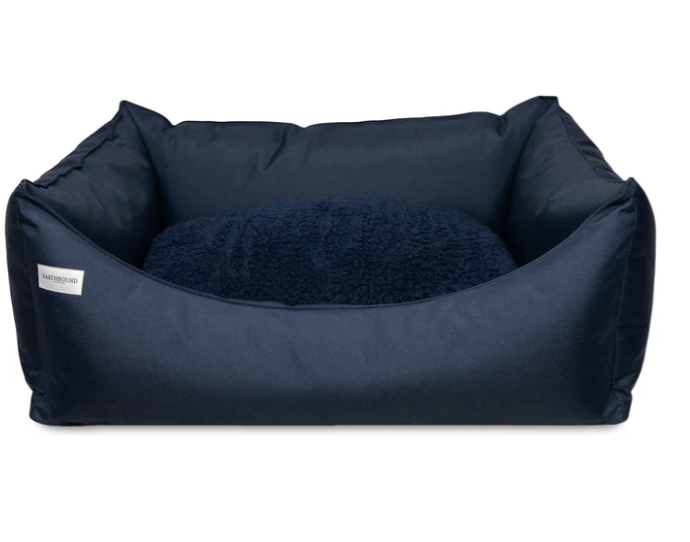 Earthbound rectangle removable waterproof bed midnight blue