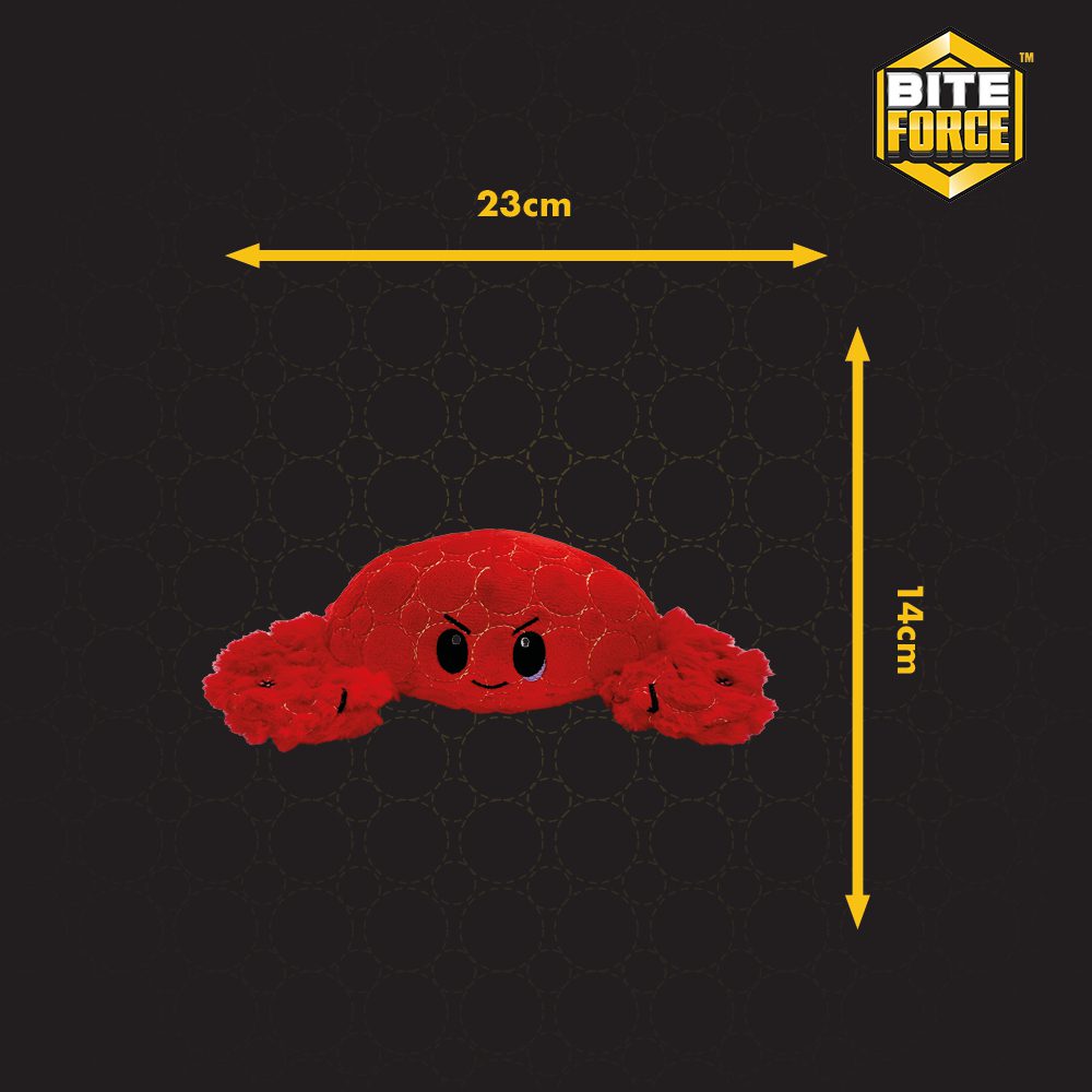 Bite Force Deep Sea Crab Plush Toy