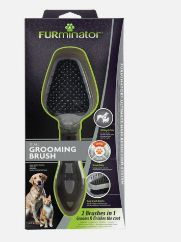 Furminator dual grooming brush