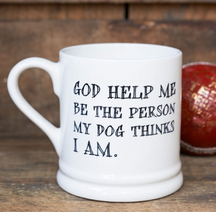 Sweet William Ceramic Dog Mug