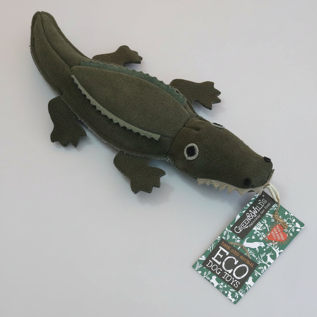 Green & Wild’s Colin the Crocodile Eco Toy