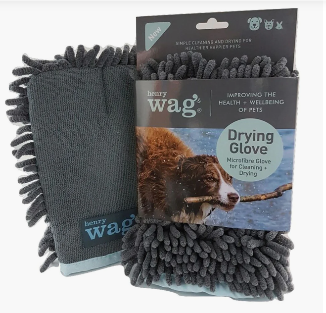 Henry Wag Microfibre Pet Cleaning Glove