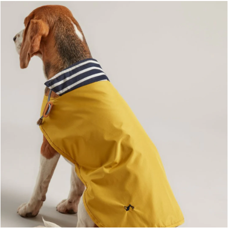 Joules Water Resistant Dog Coat - Yellow