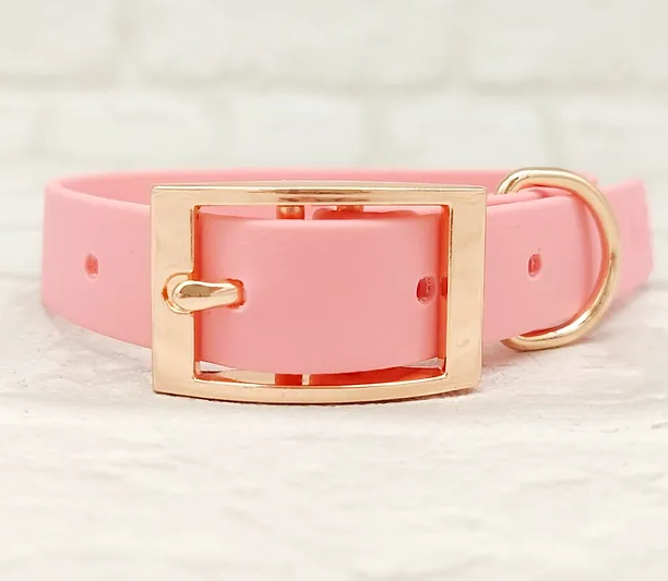Trinkety Paws Waterproof BioThane© Dog Collar