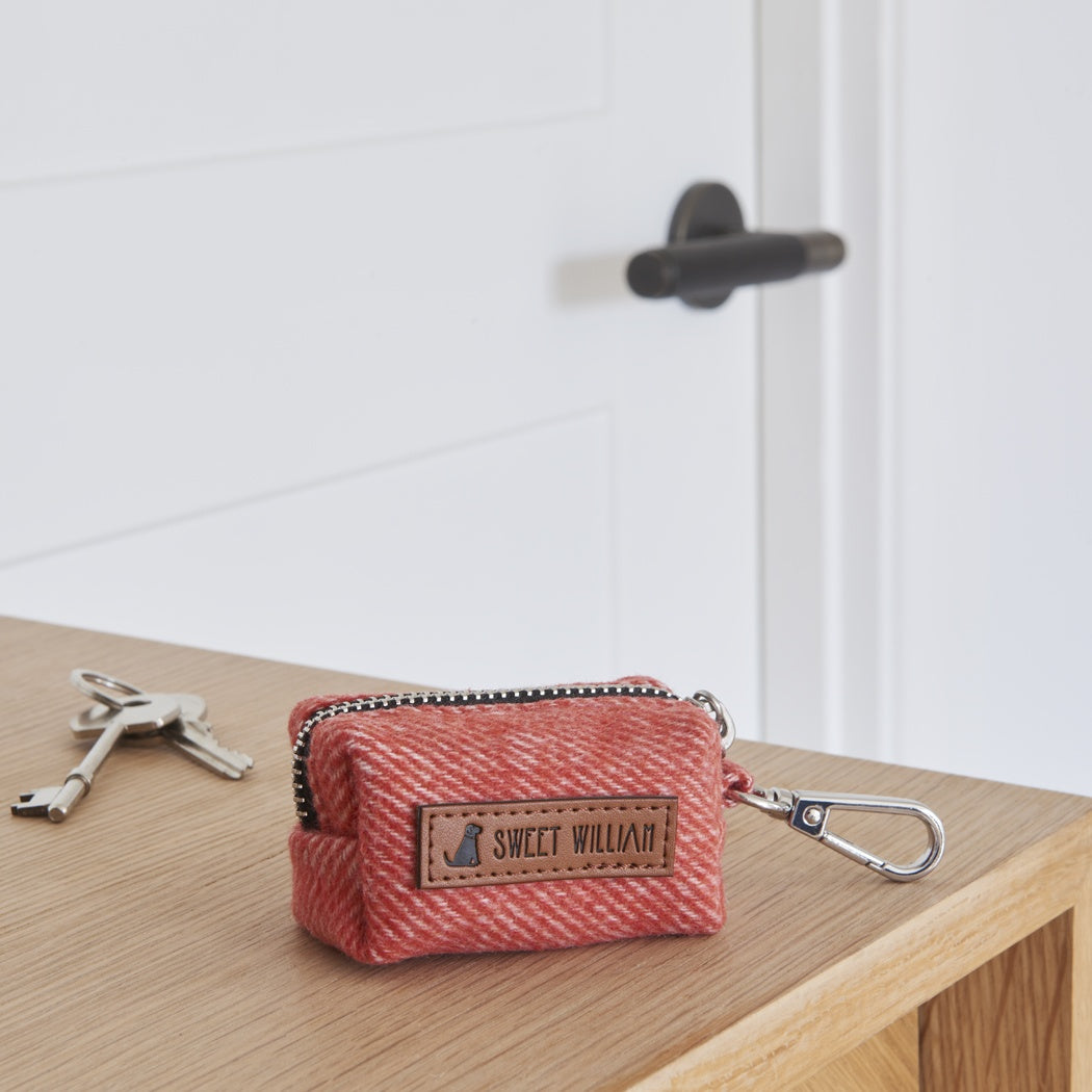 Sweet_William_Tweed_Poo_Bag_Holder orange