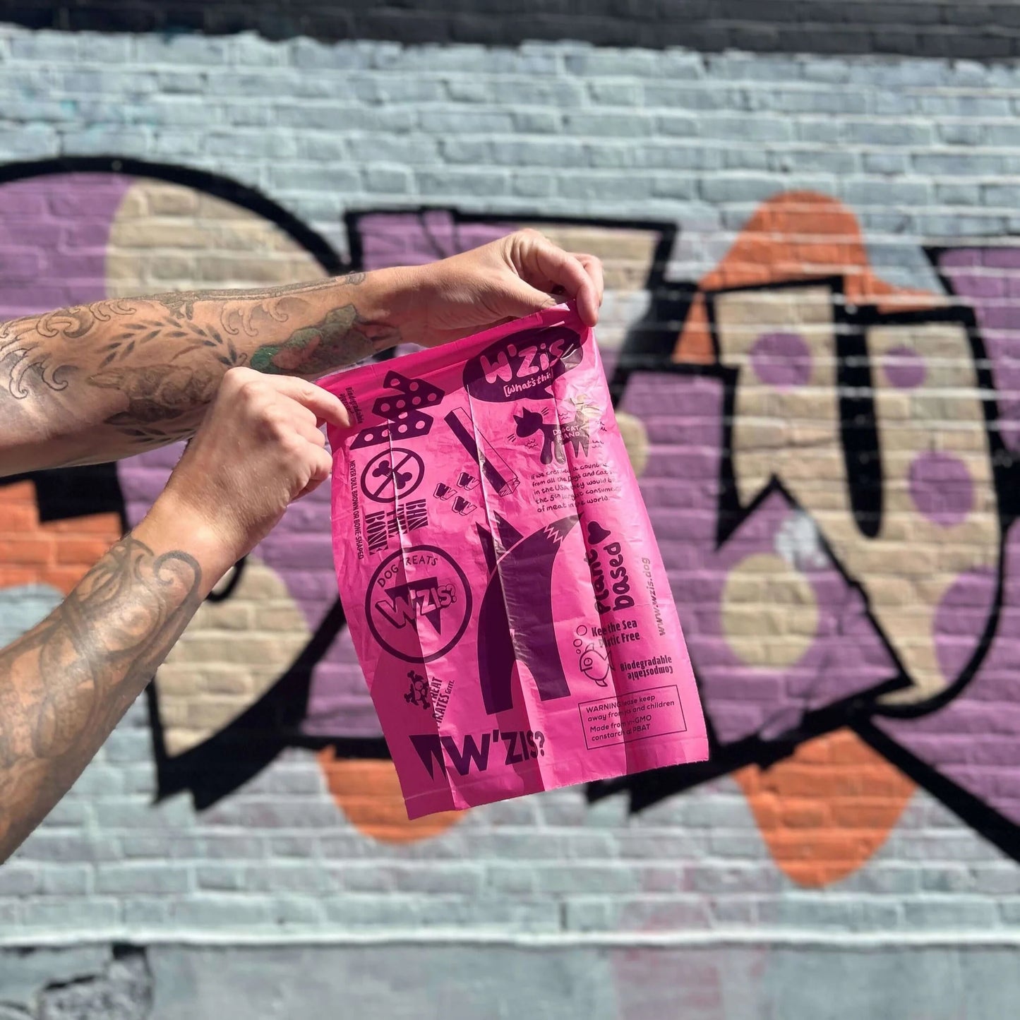 W’zis Plant Based Compostable Poo Bags