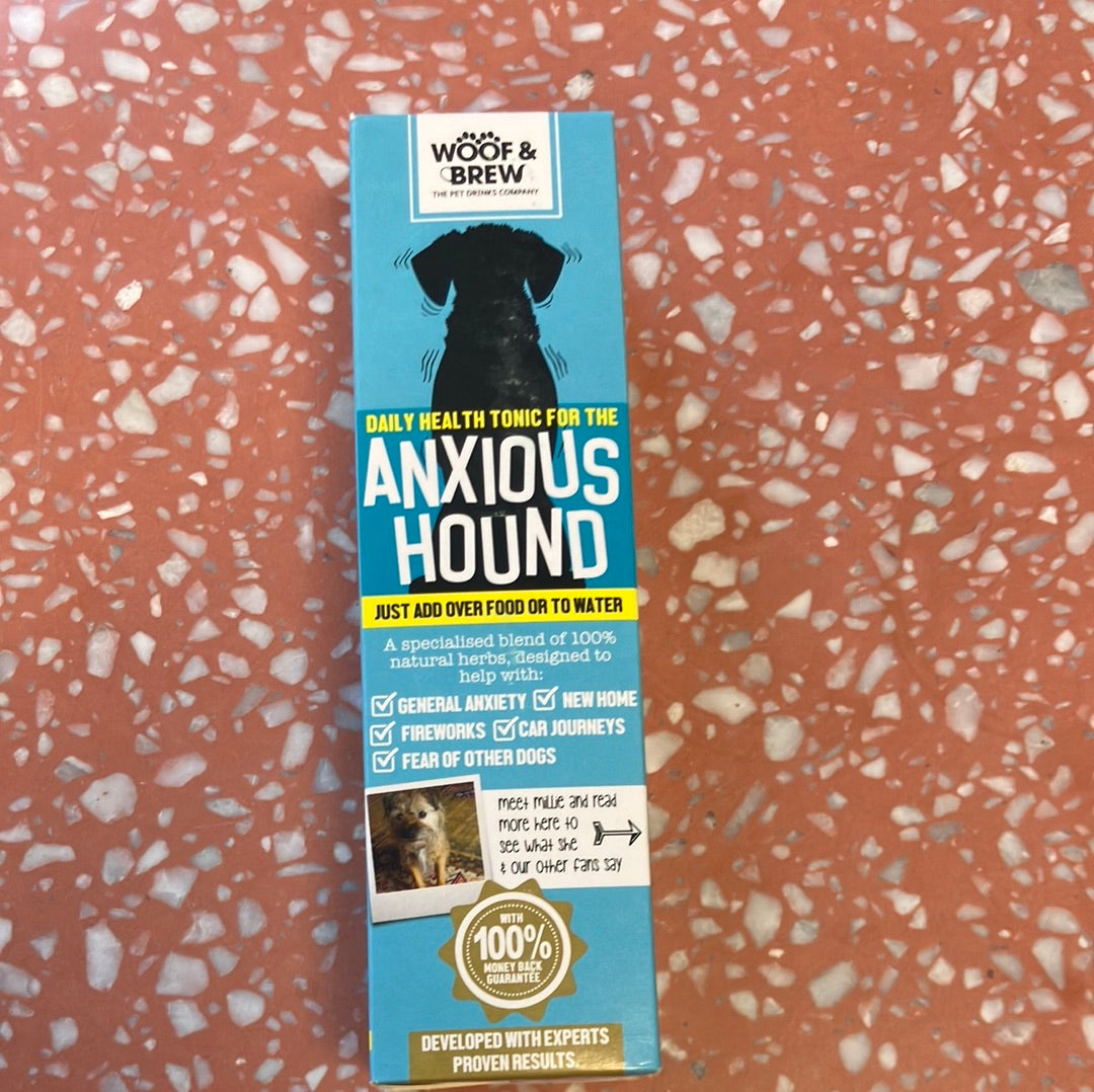 Woof & Brew - Anxious Hound
