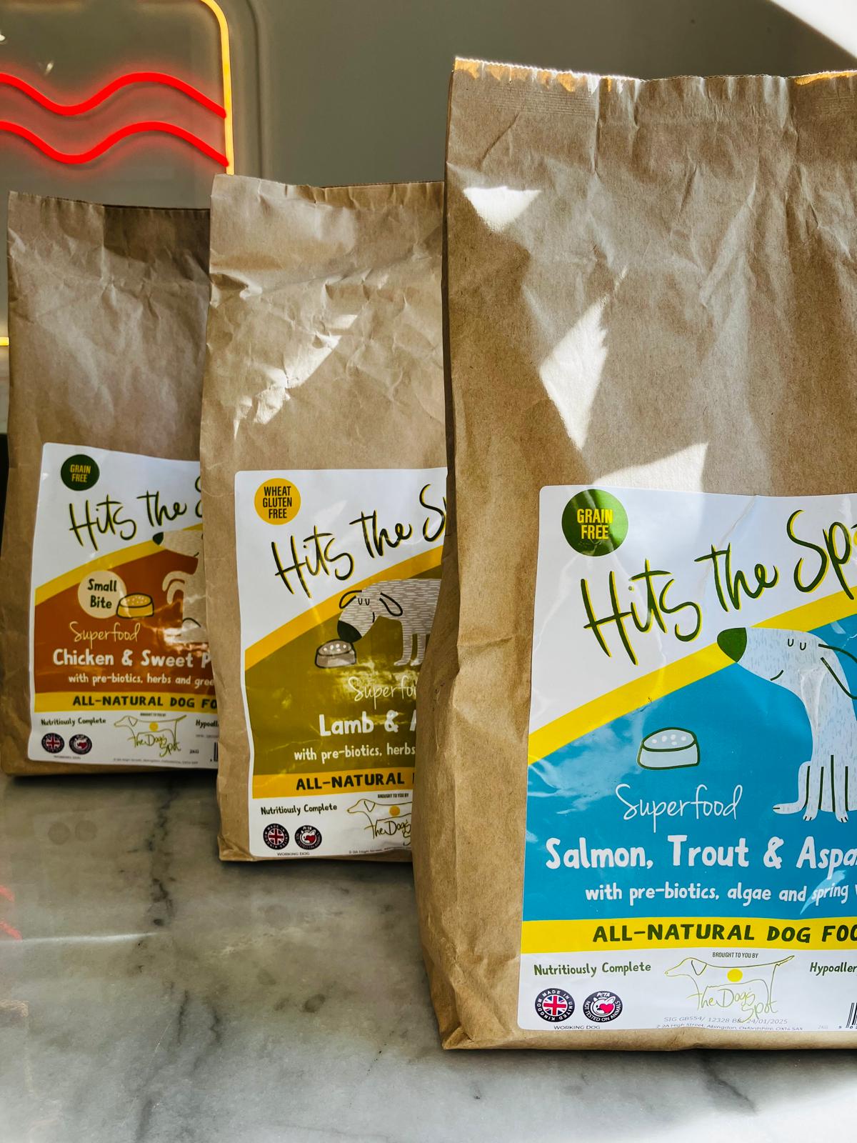 Hits the Spot - Salmon Trout & Aspargus