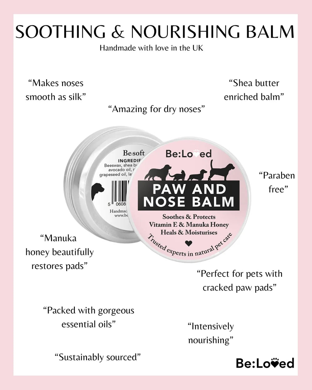 Be:Loved Paw & Nose Balm