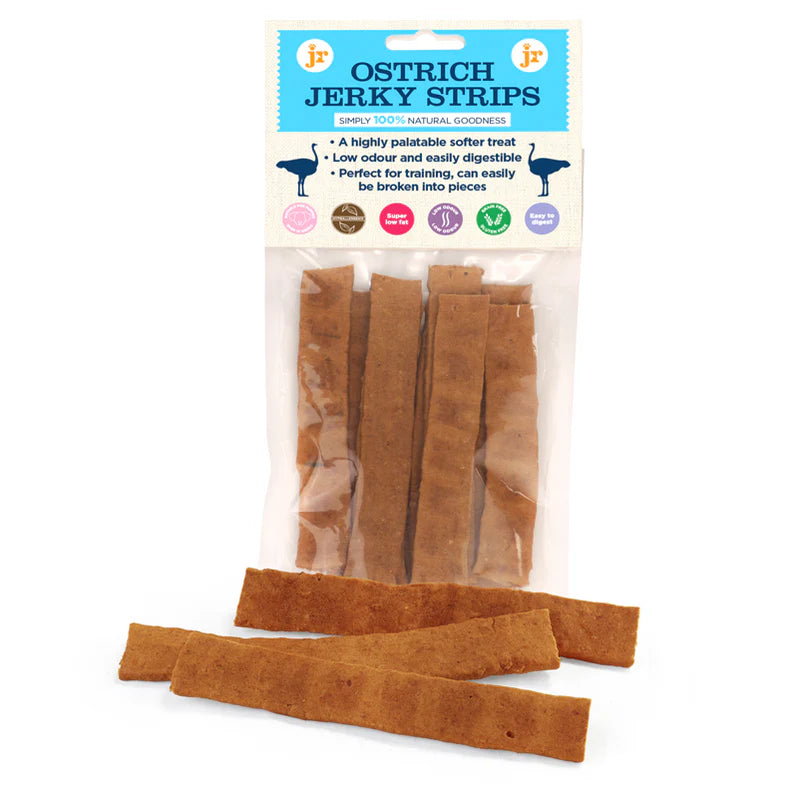 JR Pets Ostrich Jerky