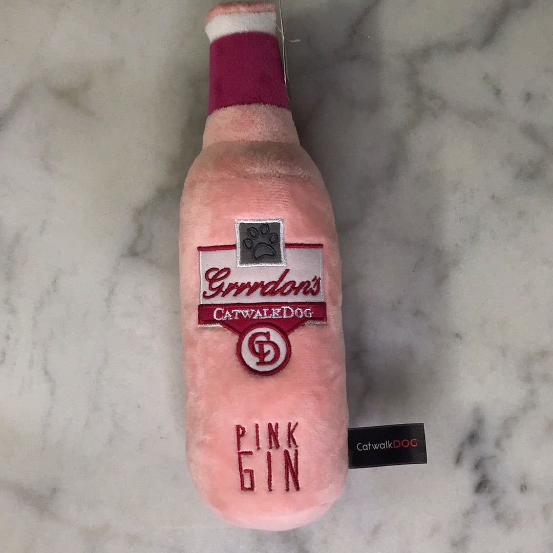 Grrrdon’s Pink Gin dog toy