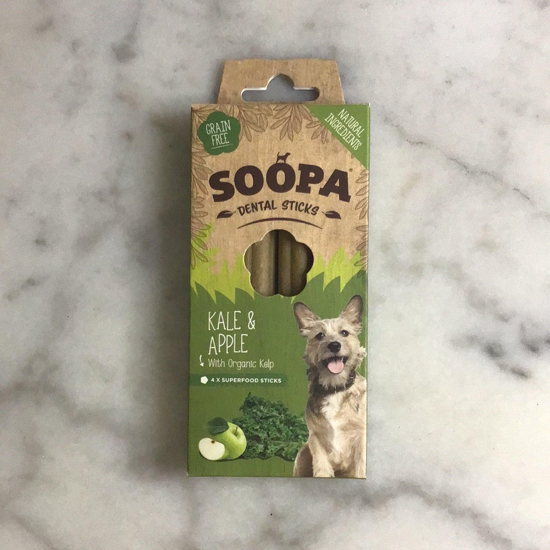 Soopa dental sticks kale & apple