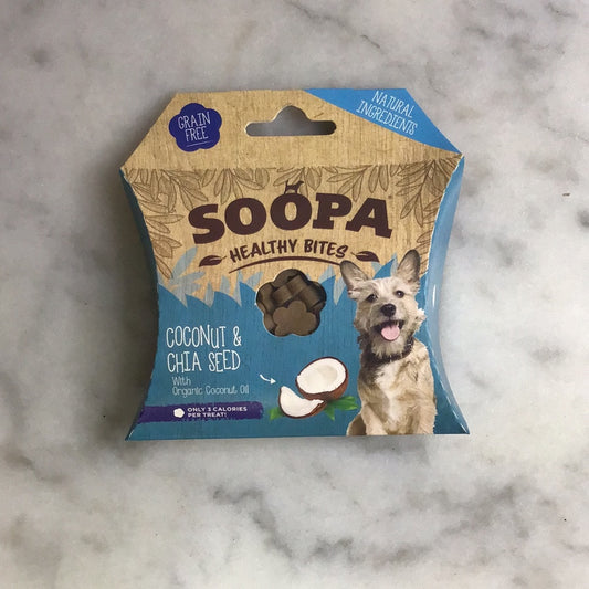 Soopa healthy bites - Coconut and chia seed