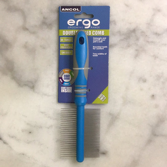 Ancol - ergo double sided comb