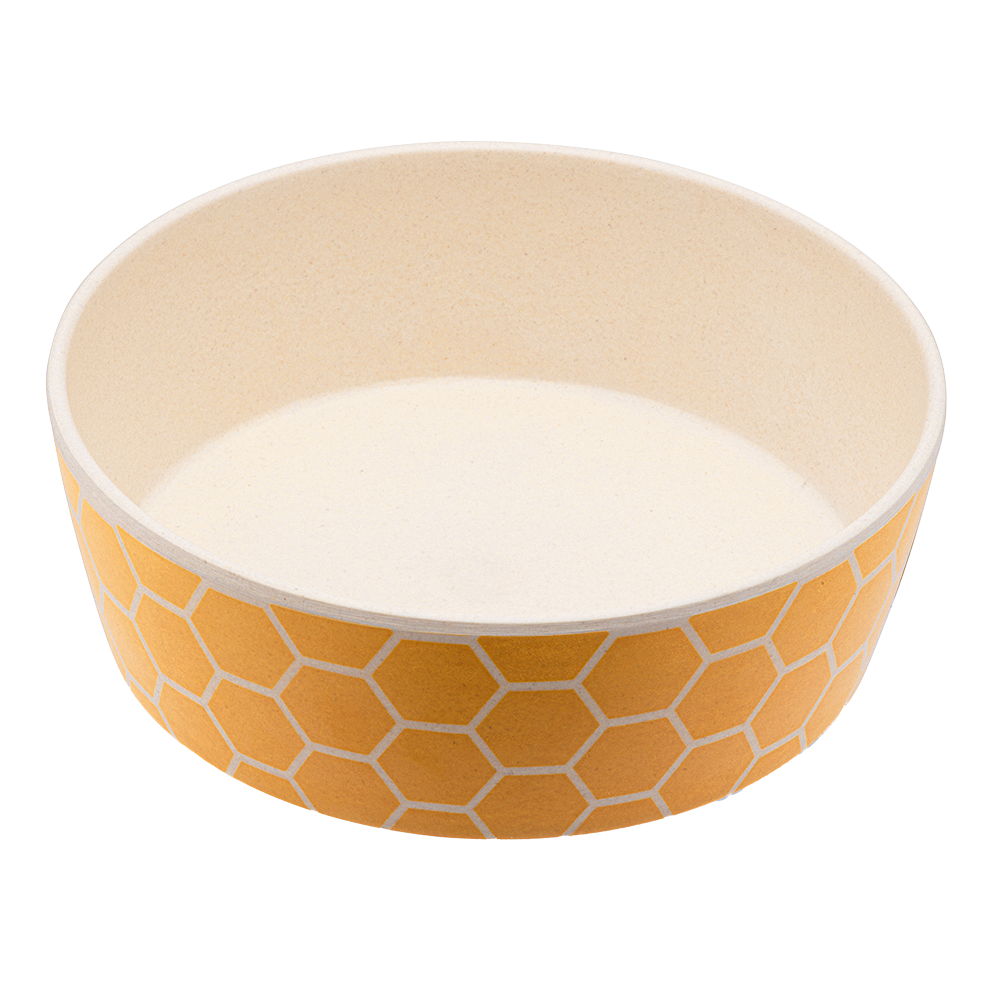 Beco - Bamboo Dog Bowls Honeycomb