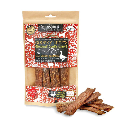 Green & Wild’s Goosey Lucy’s Goose Chews - 100g