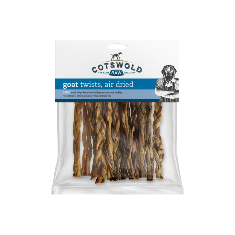 Cotswold Raw air dried 100% Pure Goat Twists