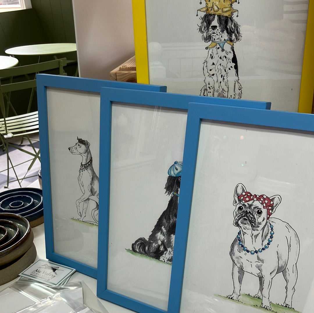 Nic Vickery Dog Prints