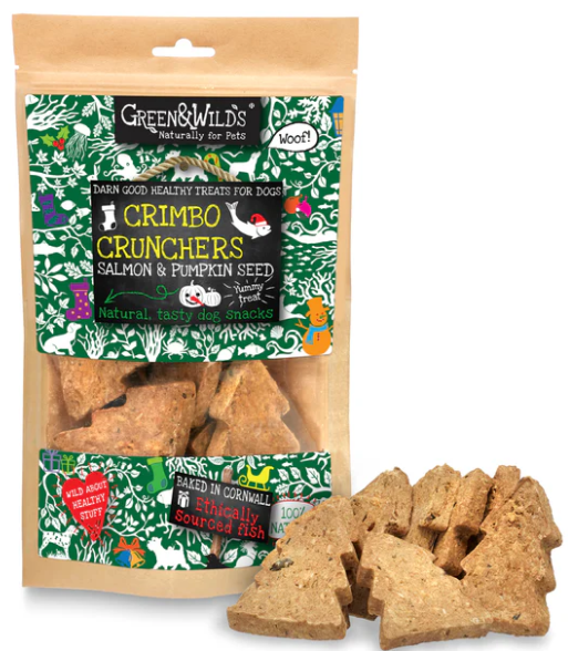 Green & Wild’s Crimbo Crunchers with Salmon & Pumpkin