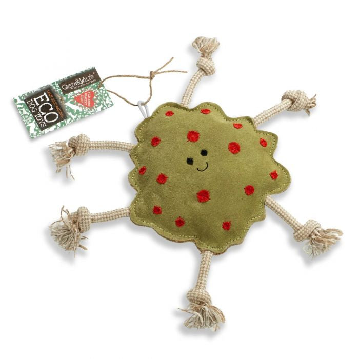 Green & Wild’s Splodge Eco Dog Toy – The Dog's Spot