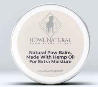 Howl Natural Paw Balm, Made With Hemp Oil For Extra Moisture