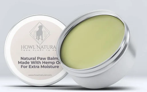 Howl Natural Paw Balm, Made With Hemp Oil For Extra Moisture