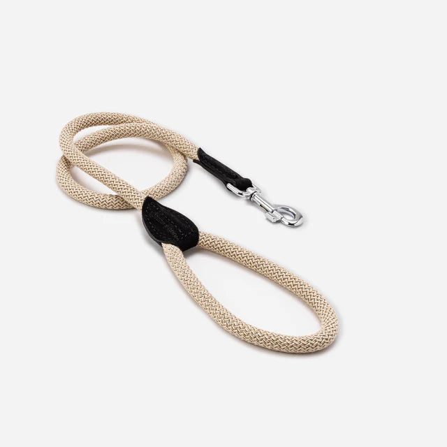 Hugo & Hudson rope and leather dog lead