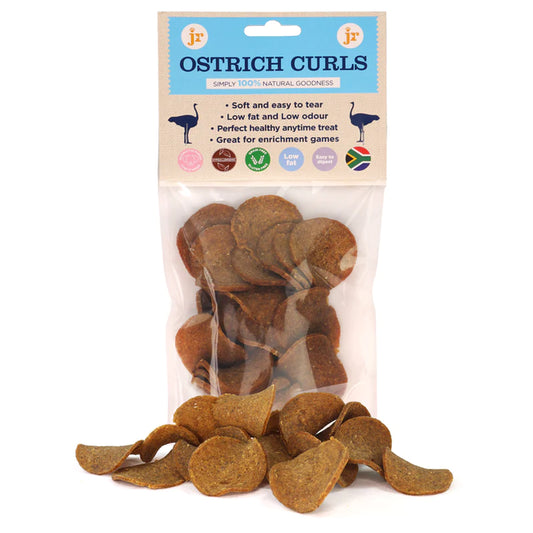 JR Pets Ostrich Curls