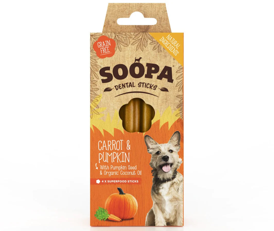 Soopa dental sticks Carrot & Pumpkin