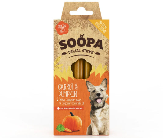 Soopa dental sticks Carrot & Pumpkin