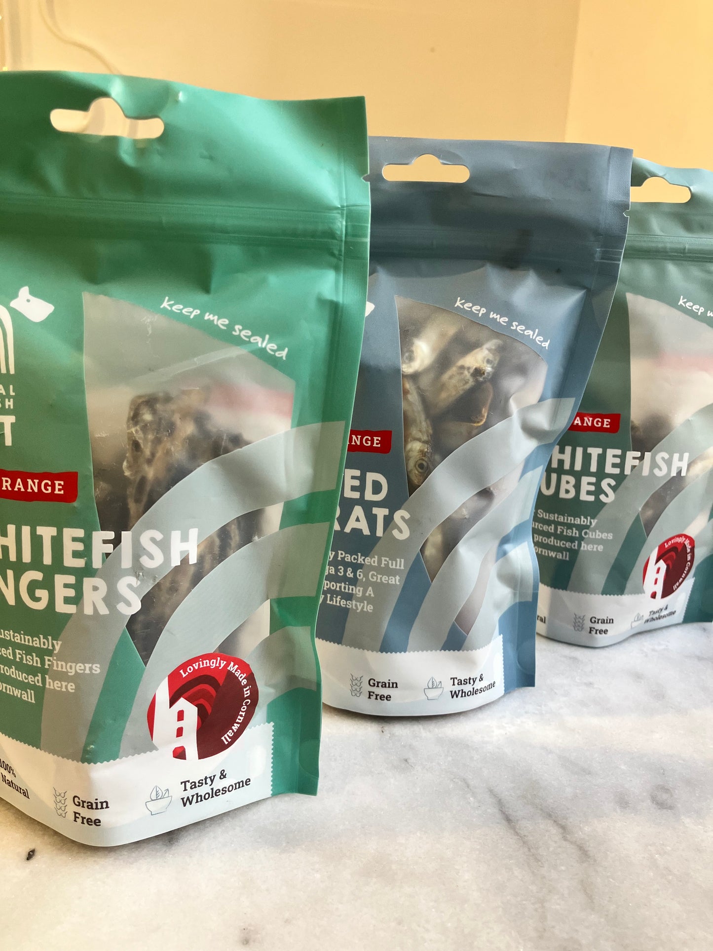 Natural Cornish Pet - Whitefish fingers