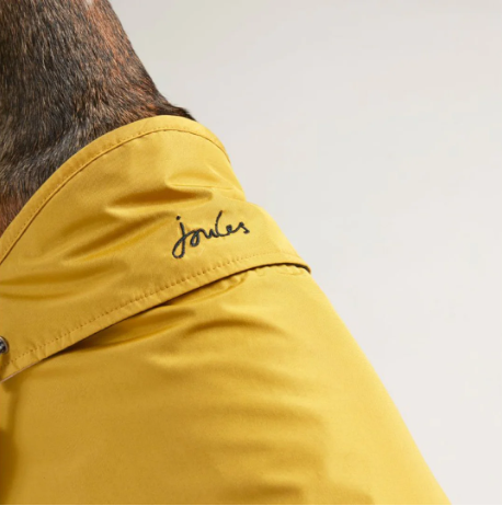 Joules Water Resistant Dog Coat - Yellow