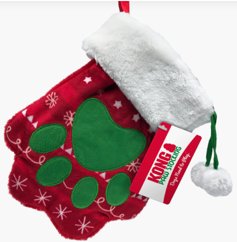 Kong Holiday Stocking Paw Large