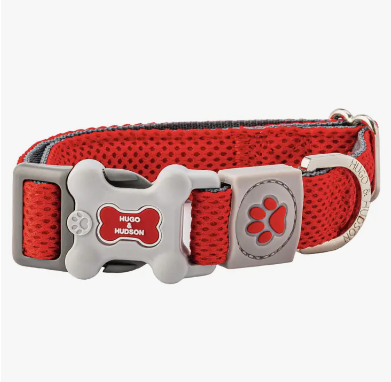 Hugo & Hudson Mesh Collar - Red