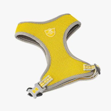 Hugo & Hudson Mesh Dog Harness - Yellow