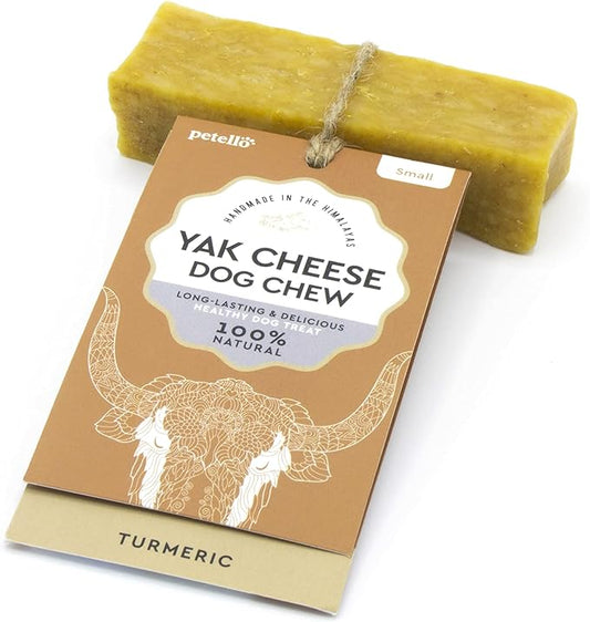 Petello Yak Cheese Dog Chew - Turmeric