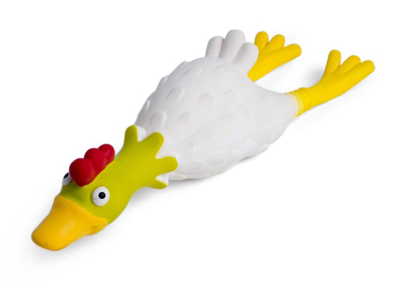 Petface Latex Chicken Dog Toy