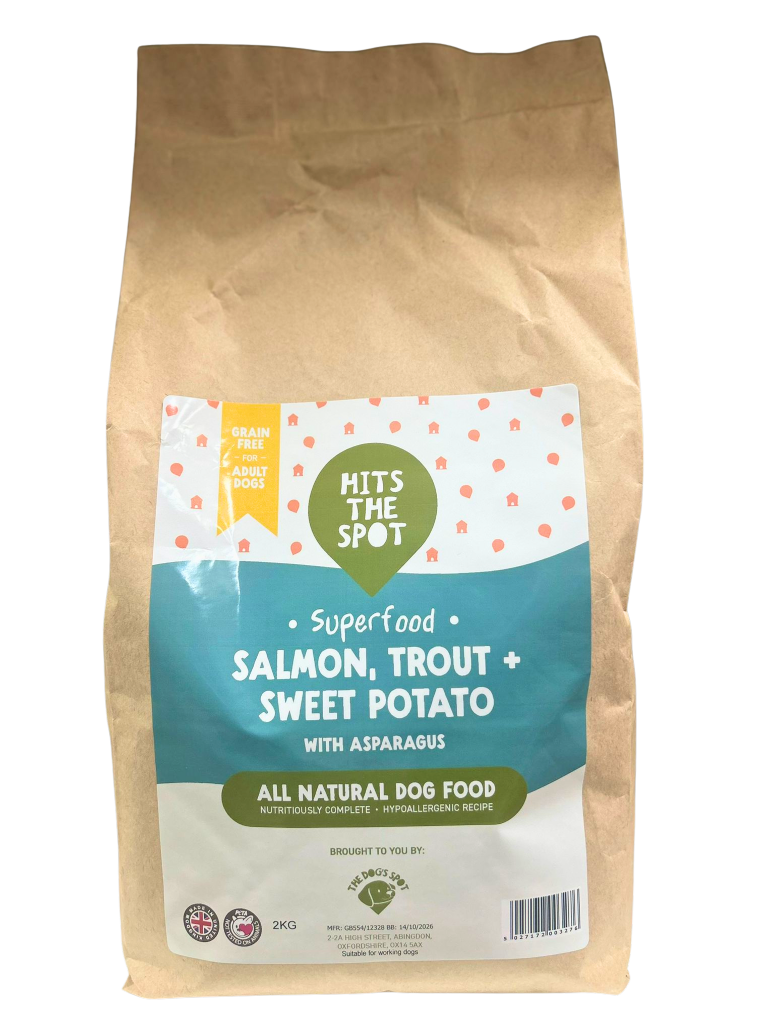 Salmon Trout Sweet Potato Kibble