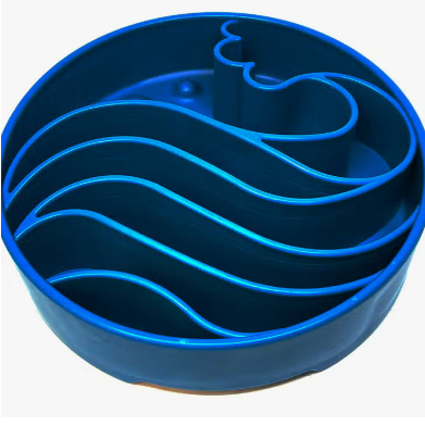 Sodapup - Wave Design Ebowl Enrichment Slow Feeder Bowl For Dogs