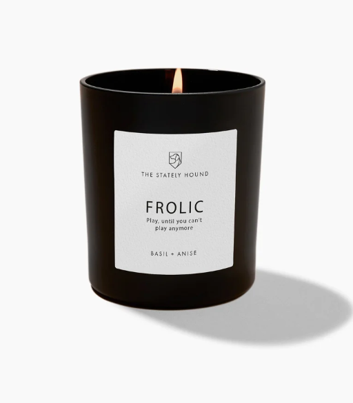 Stately Hound - Scented Candle Basil and Anise - Frolic