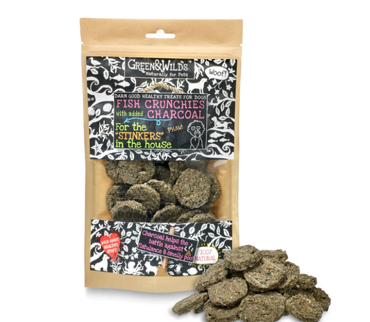 Green & Wild’s Fish Crunchies with Charcoal - 100g