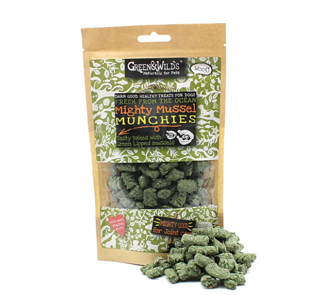 Green & Wilds Mighty Mussel Munchies - 130g